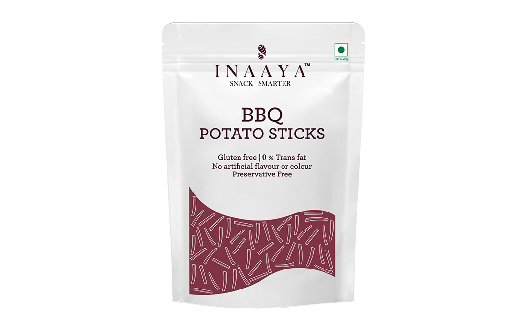 Inaaya BBQ Potato Sticks    Pack  160 grams